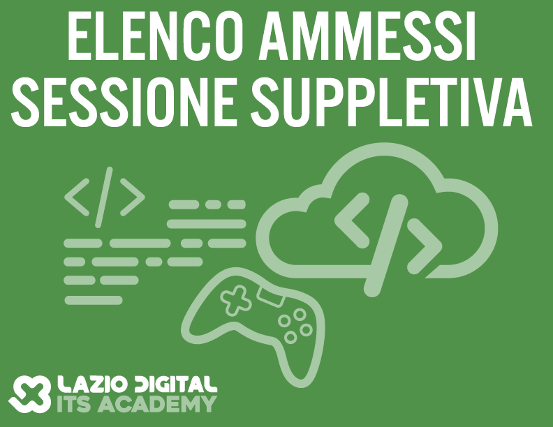 ELENCO AMMESSI SESSIONE SUPPLETIVA