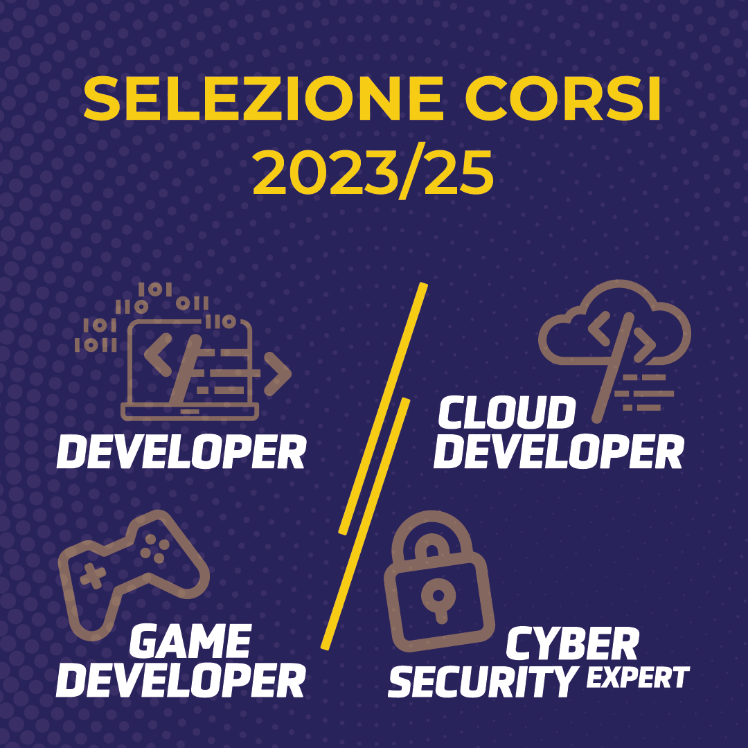 Dal 10 ottobre nuove selezioni d’ingresso per i corsi 2023/2025